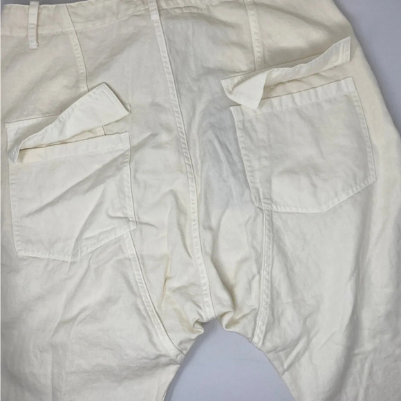 Nili Lotan Luna Eggshell Pants Size 10 NWT $355 - Picture 9 of 11